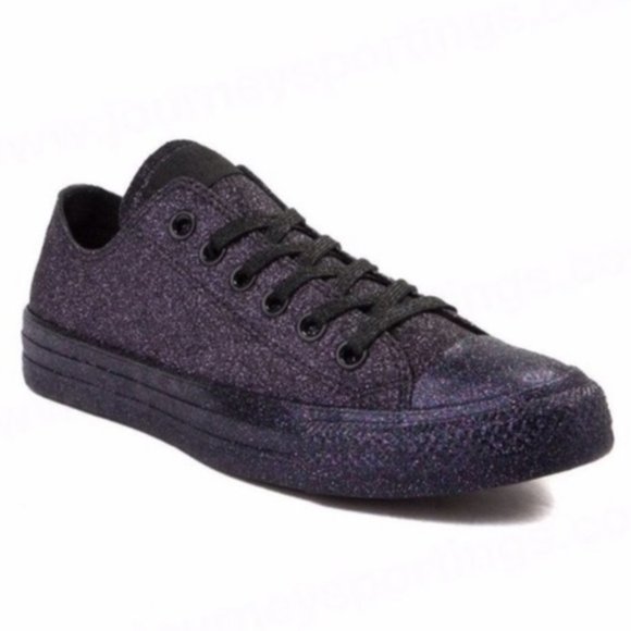 converse chuck taylor all star lo glitter sneaker